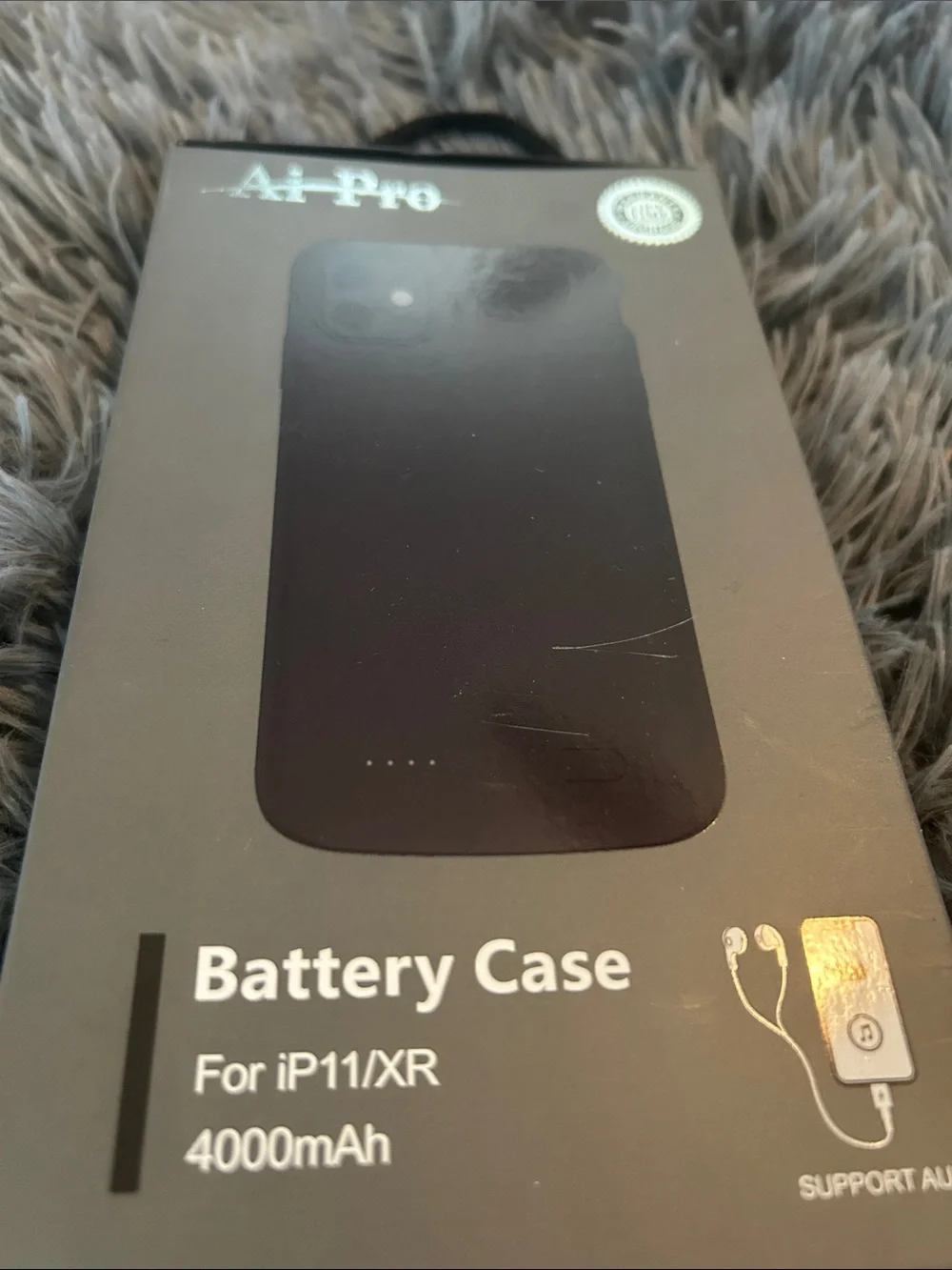 Black Battery Case for iPhone 11 / XR - 4000mAh